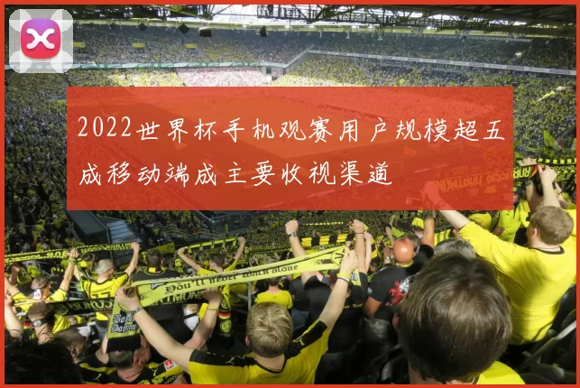 2022世界杯手机观赛用户规模超五成移动端成主要收视渠道